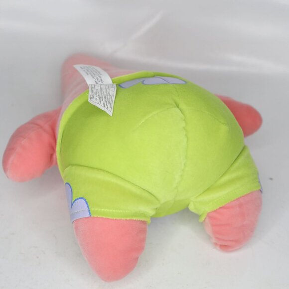 Vintage Patrick Stuffy Plush SpongeBob Squarepants Cartoon Pink Starfish Toy - Picture 6 of 8